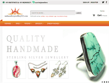 Tablet Screenshot of indiansilverjewellery925.com